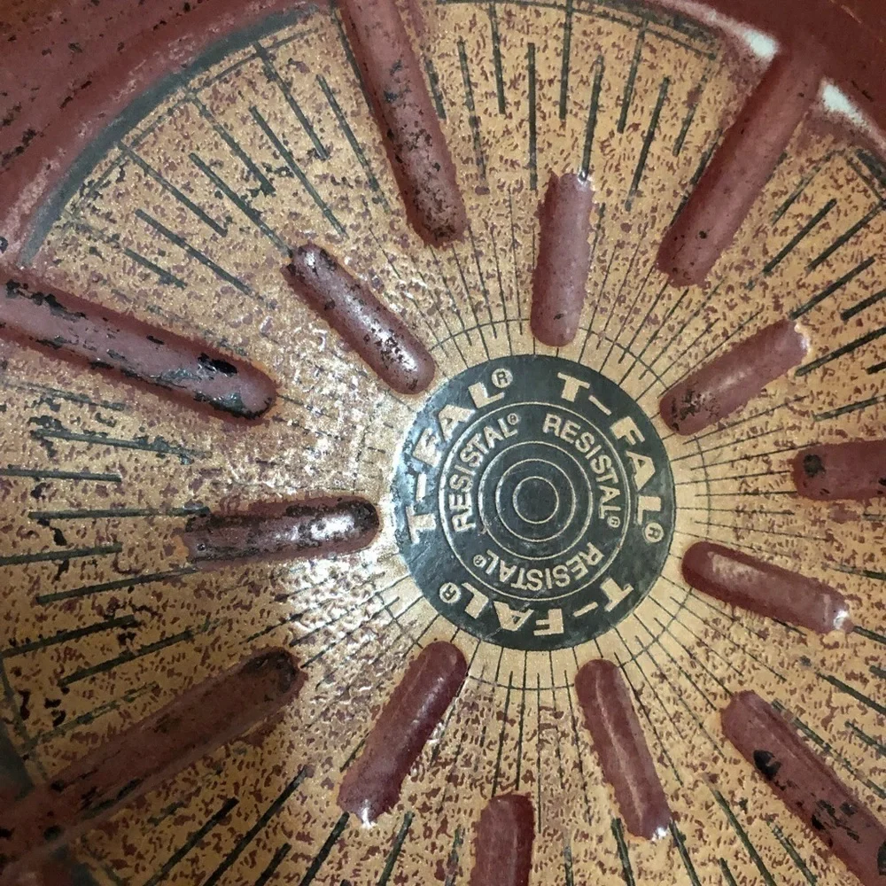 Vintage‎ Signature T-FAL RESISTAL Sauté/Fry Pan with Lid